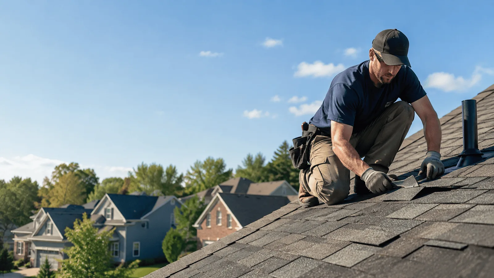 Roof Leak Repair in New Bloomington, OH near me